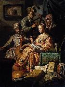 REMBRANDT Harmenszoon van Rijn, The Music Party